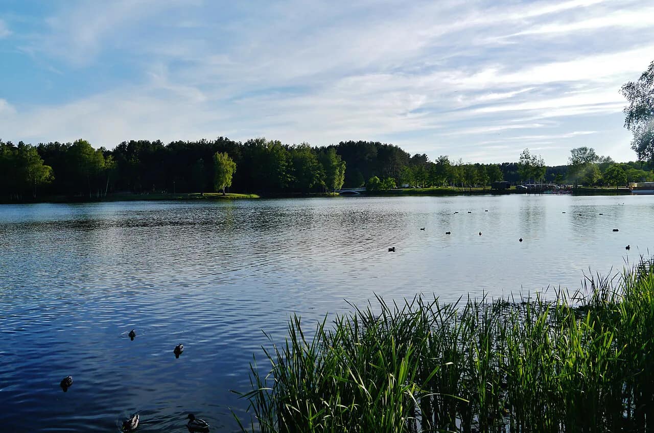 Druskonio ežeras Druskininkuose