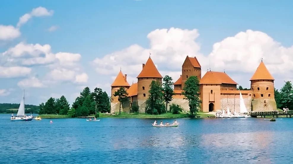 Trakų salos pilis Galvės ežere